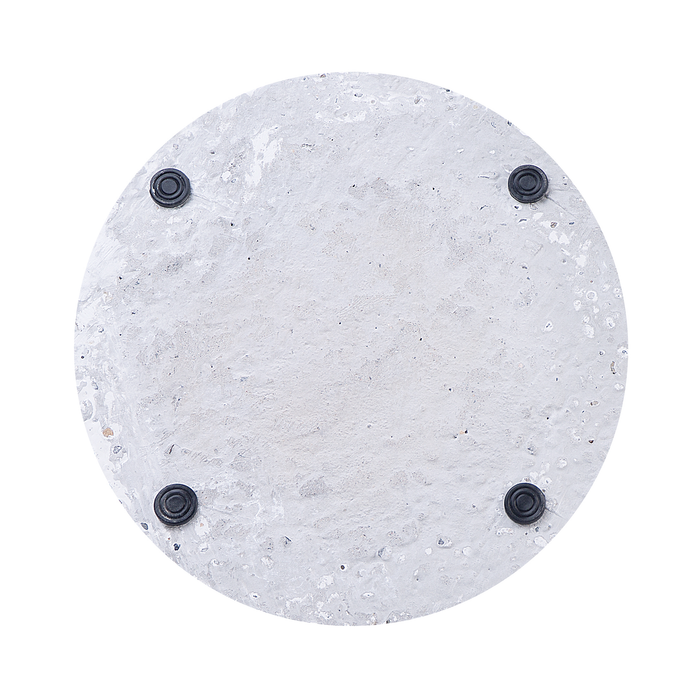 Beliani - CEVO - Parasolvoet - Wit - Beton