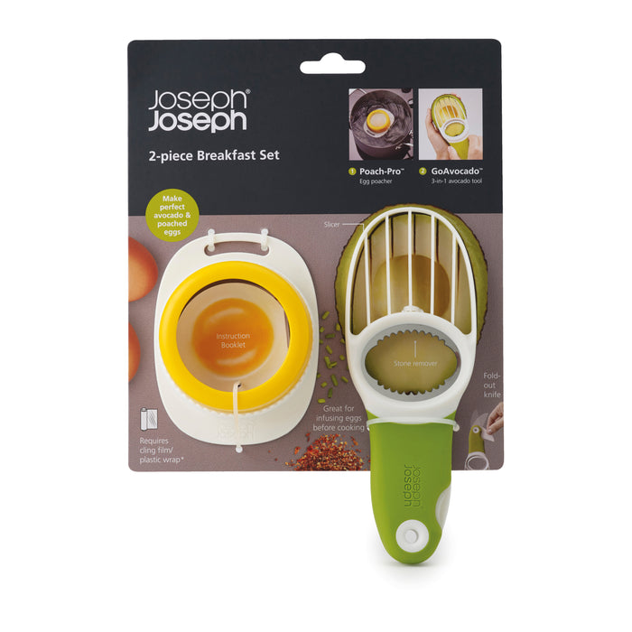Joseph Joseph Ei pocheerder en Avocadosnijder - Set van 2