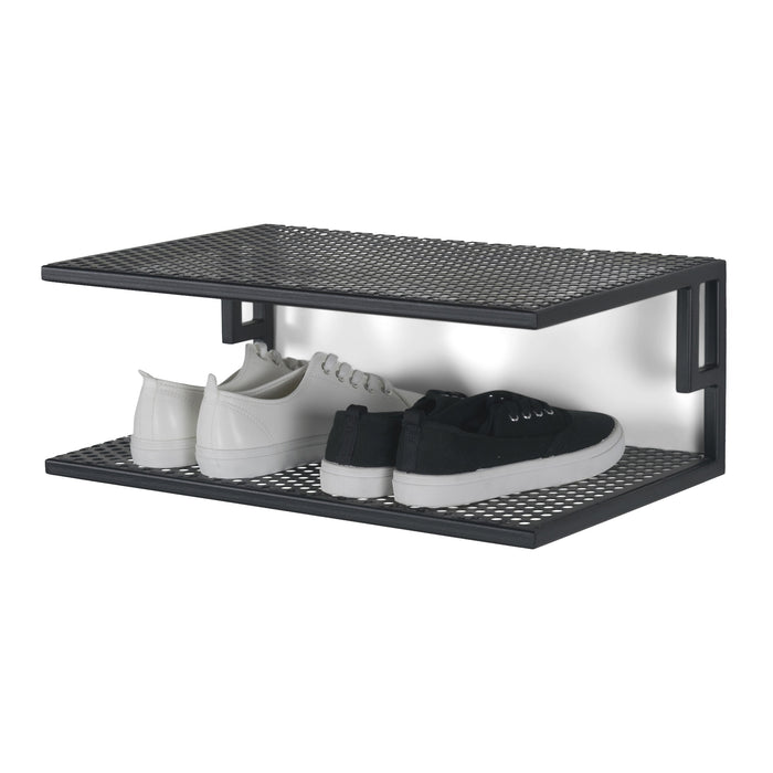 Spinder Design Mesh Schoenenrek - Zwart