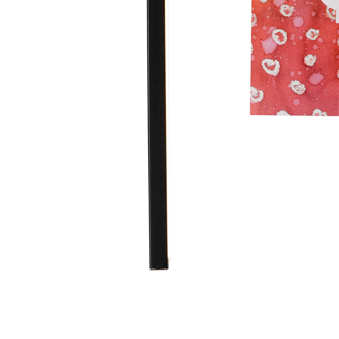 QAZQA LED Hanglamp kroon - Zwart - Design - D 89cm