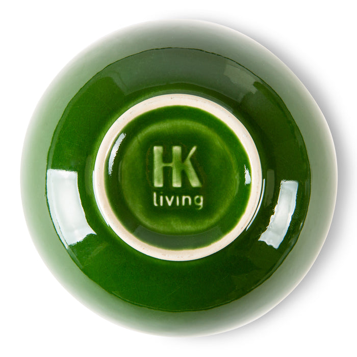 HKliving The Emeralds Kom 0,35 L - Set van 4