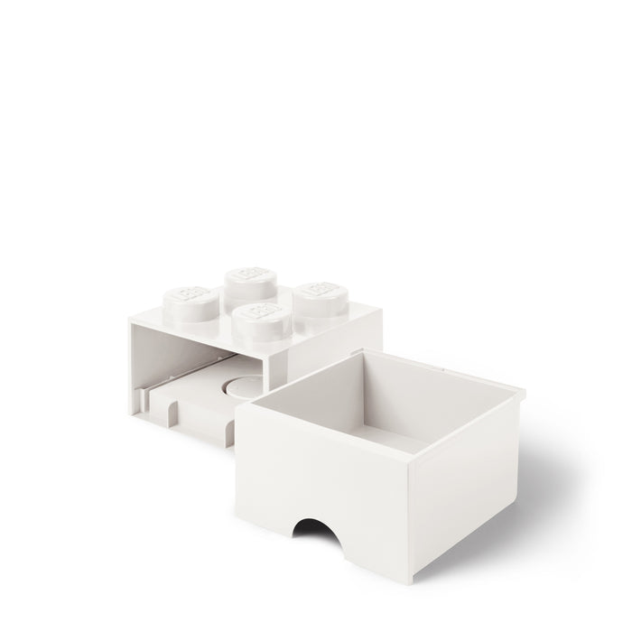 LEGO® Brick 4 Opbergbox Met Lade - Wit
