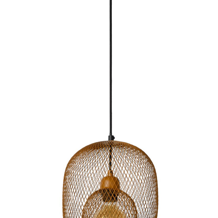 Lucide JERREL Hanglamp 1xE27 - Bruin