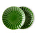 HKliving The Emeralds Bord Ø 21,6 cm - Set van 2