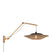 GOOD&MOJO Kalimantan Wandlamp met Arm - Ø60cm - Naturel