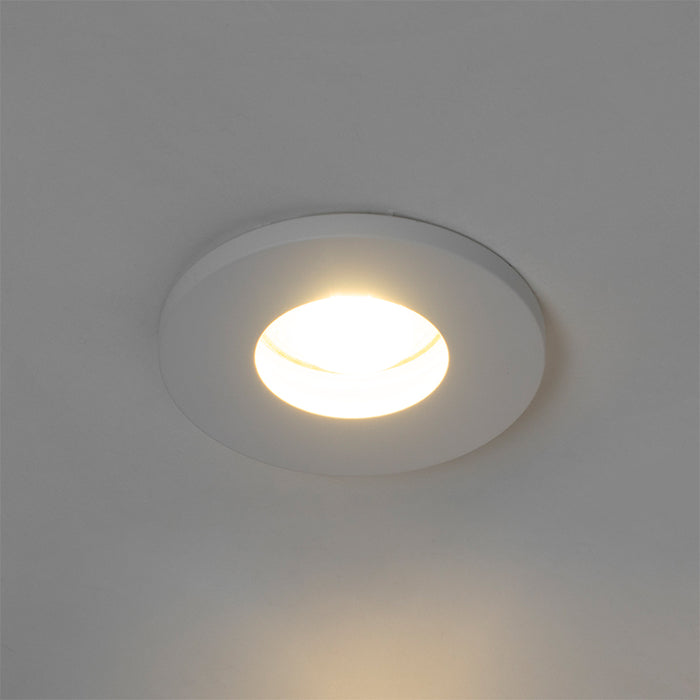 QAZQA Moderne badkamer inbouwspot wit - Shed