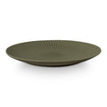 vtwonen Relievo Bord Ø 25,5 cm - Donkergroen