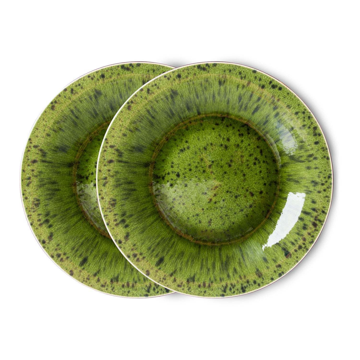 HKliving The Emeralds Dinerbord Ø 27,3 cm - Set van 2