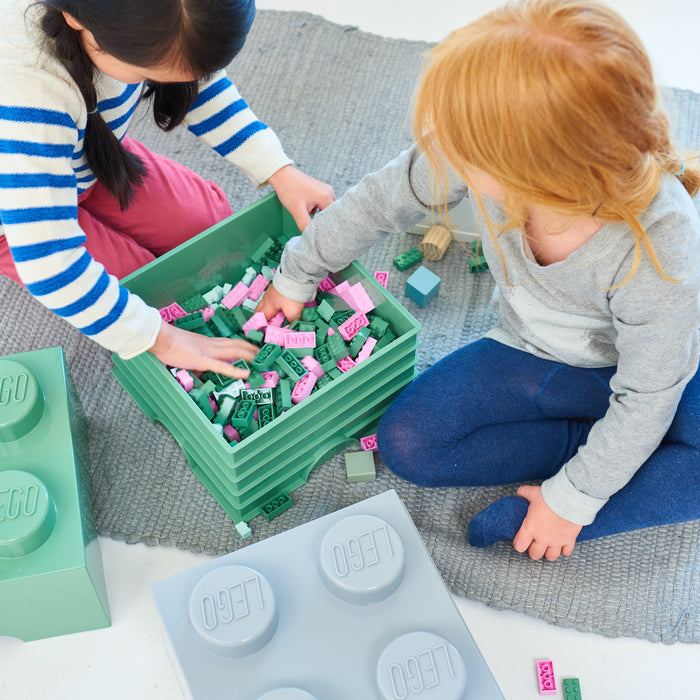 LEGO® Brick 8 Opbergbox Met Lade - Grijs