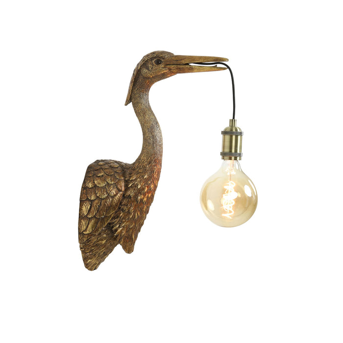Light & Living Wandlamp Crane - Antiek Brons - 29.5x16x48cm