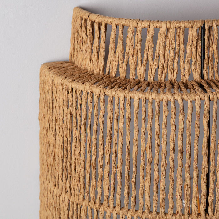 Bussandri Wandlamp landelijk - Metaal - Bruin