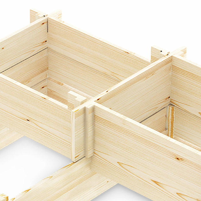 Alice's Garden - Moestuinbak LAVANDE, 93x93x36cm