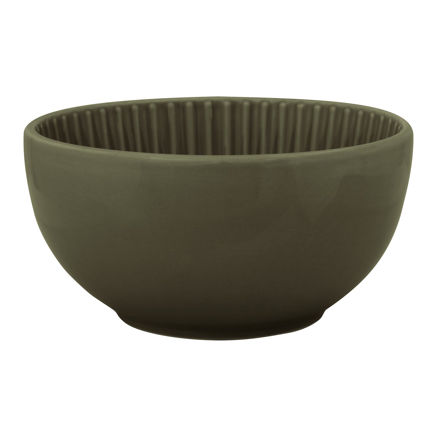 vtwonen Relievo Schaal Ø 15 cm - Donkergroen