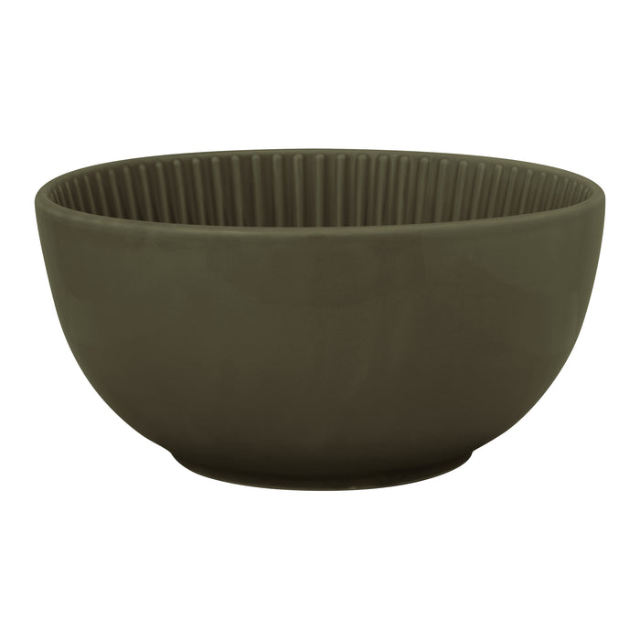 vtwonen Relievo Schaal Ø 20,5 cm - Donkergroen