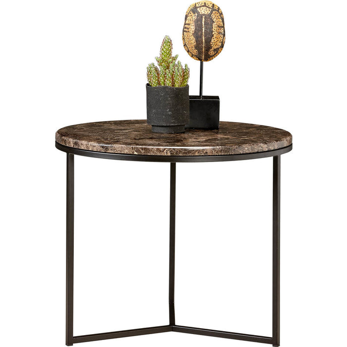 Goossens Salontafel Gs-1306 in Marmer bruin