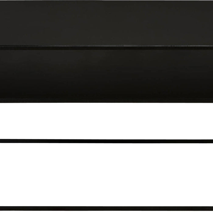 Goossens Salontafel Saar in Poedercoating zwart