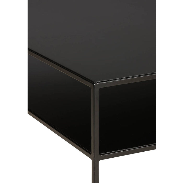 Goossens Salontafel Saar in Poedercoating zwart