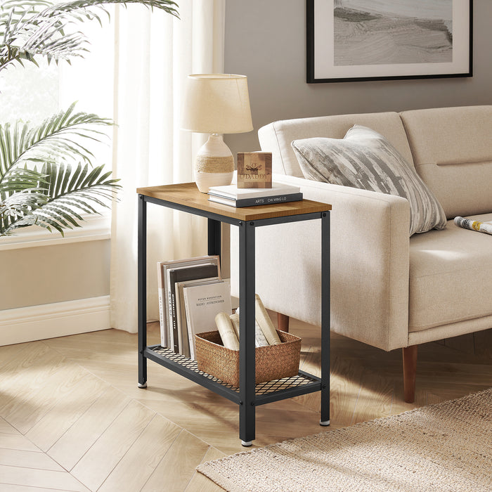 O'DADDY® Wandtafel - Sidetable Industrieel - 60x30x60cm - mangohout