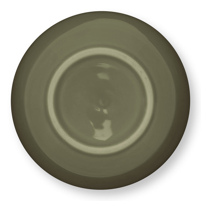 vtwonen Relievo Schaal Ø 12,5 cm - Set van 4 - Donkergroen