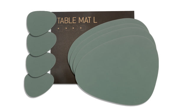 LIND DNA Nupo Placemats 4 st. + Onderzetters - 4 st.