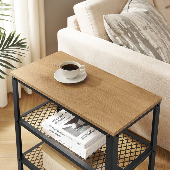 O'DADDY® Wandtafel - Sidetable Industrieel - 60x30x60 - mangohout