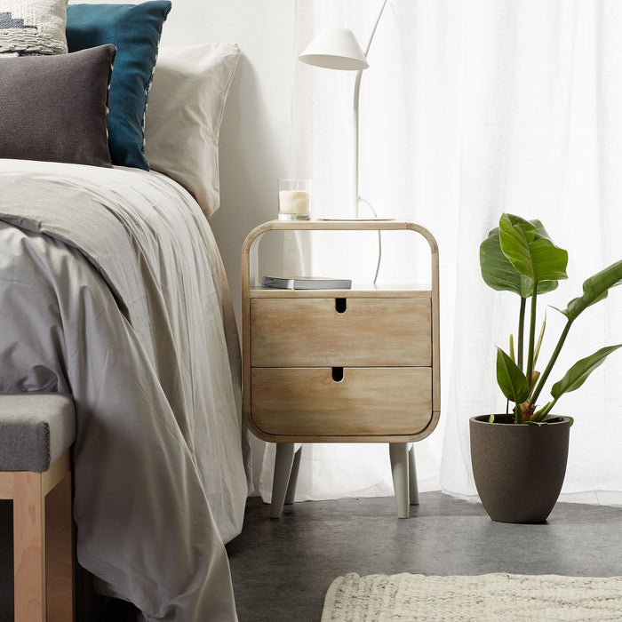 Kave Home Georg Nachtkastje