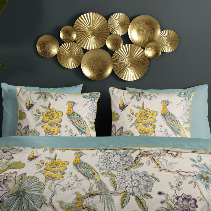 Descano Organic Wood Dekbedovertrek 140 x 220 cm - Multi