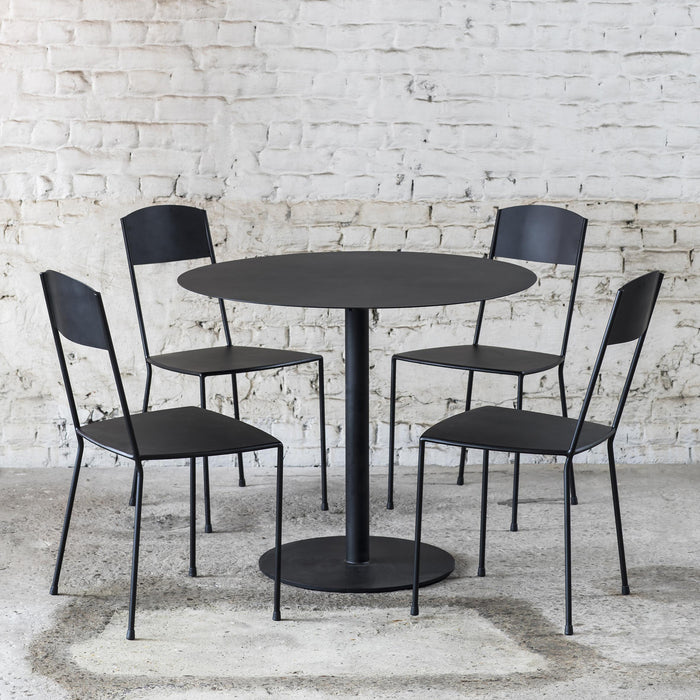 SERAX - Bea Mombaers - Bistrotafel rond ¯ Ø 90 cm - zwart