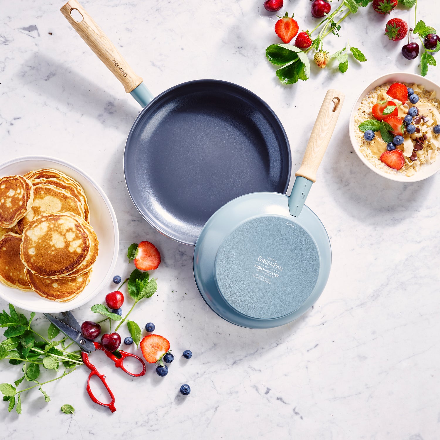 Greenpan Mayflower Pannenset 2-delig met Spatel