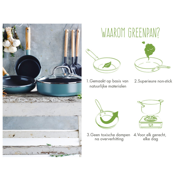 Greenpan Mayflower Pannenset 8-delig