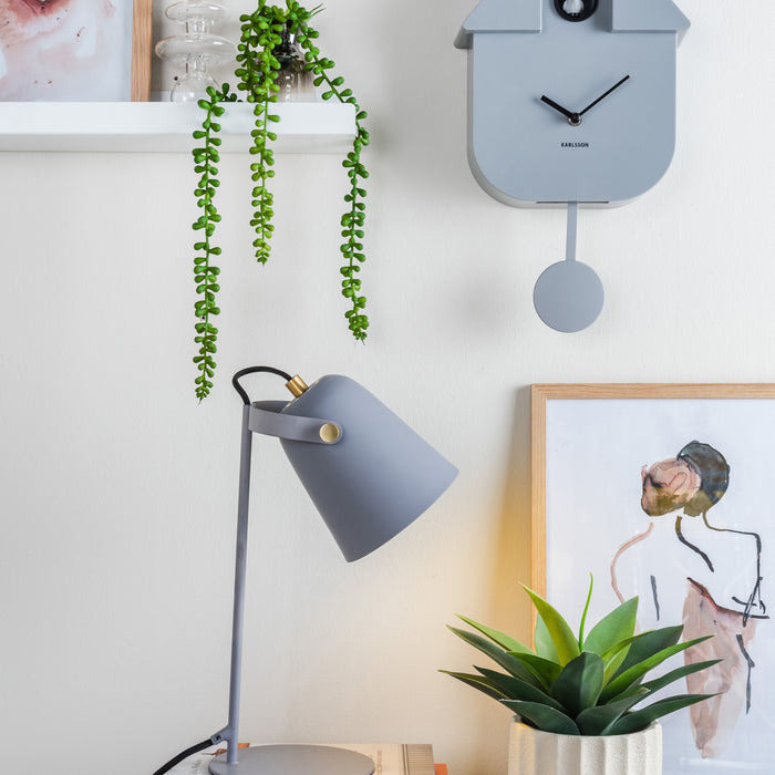 Karlsson Modern Cuckoo Wandklok - Grijs