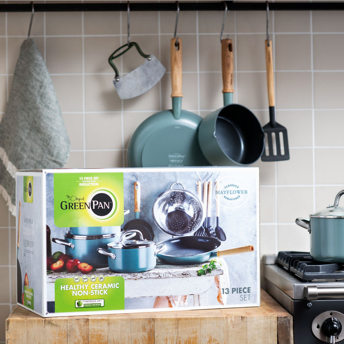 Greenpan Mayflower Pannenset 5-delig met Accessoires