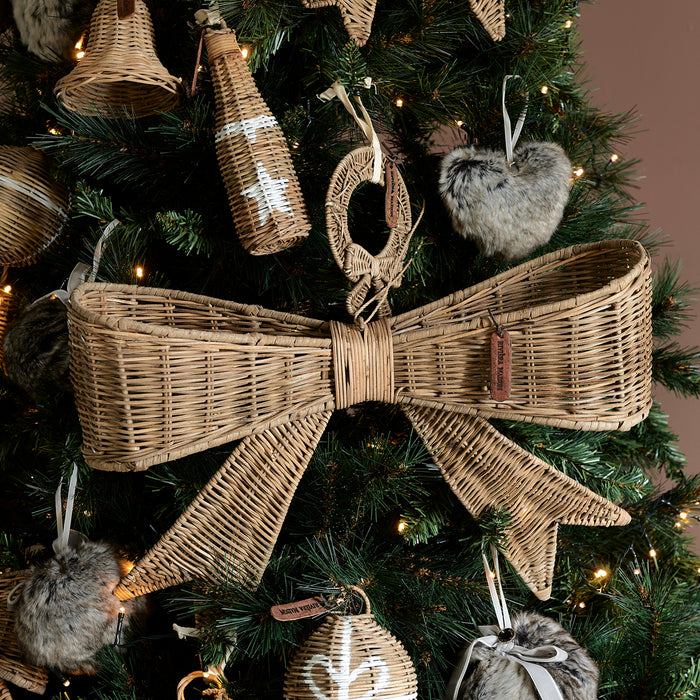 Riviera Maison RR Jacky Bow Door Decoration -  52.0x13.0x38.5 cm