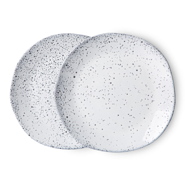 HKliving Gradient Ceramics Dessertbord Ø 16 cm - Set van 2