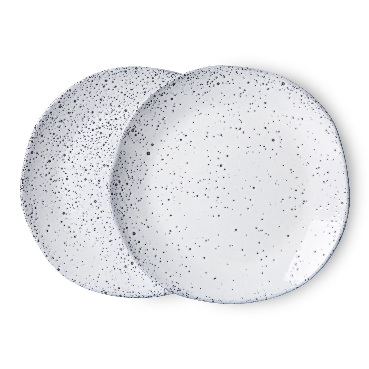 HKliving Gradient Ceramics Dessertbord Ø 16 cm - Set van 2