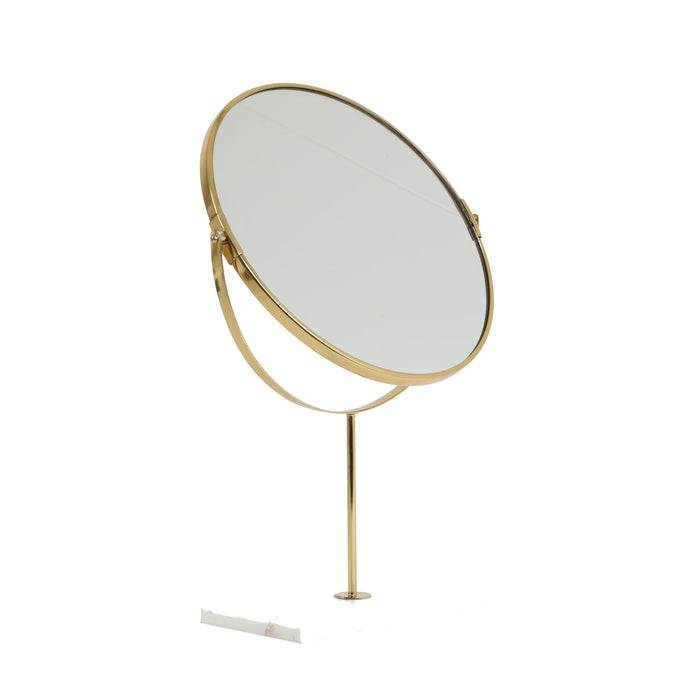 Light & Living Spiegel op Voet Riesco - Marmer Wit-Goud - 33x12,5x48cm
