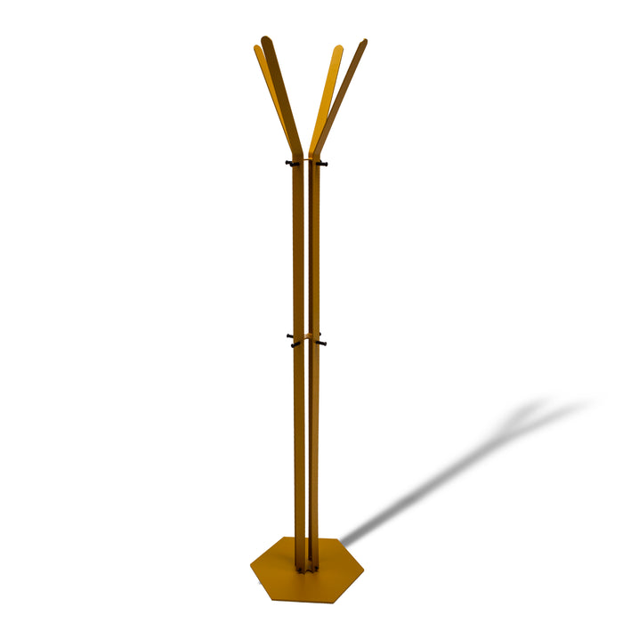 Gorillz Stack - Kapstok Staand - Industrieel design - Goud