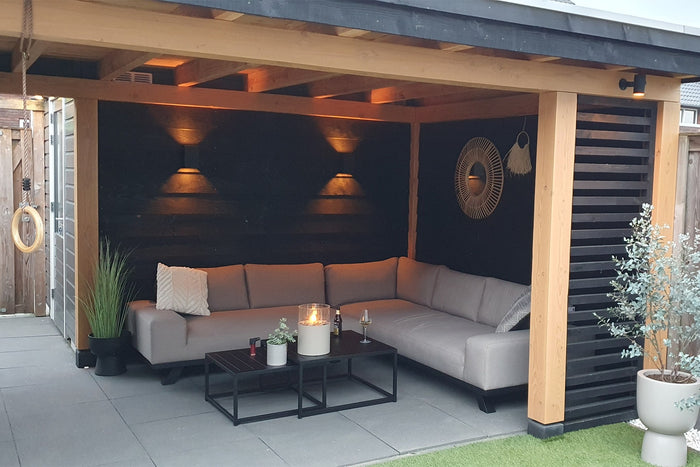 VDG Barcelona Sunbrella loungeset - Taupe