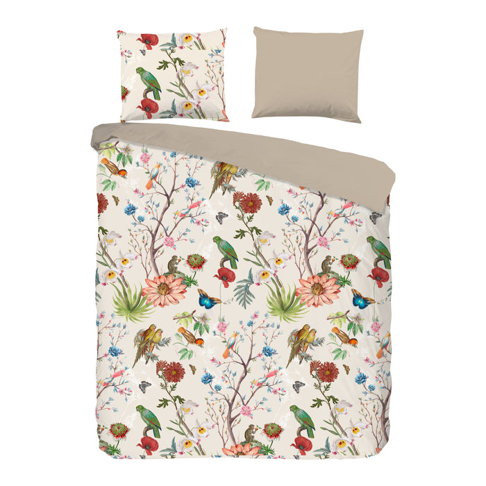 Good Morning Merel Dekbedovertrek 140 x 220 cm - Light Sand