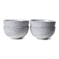 HKliving Gradient Ceramics Kom Ø 13 cm - Set van 4