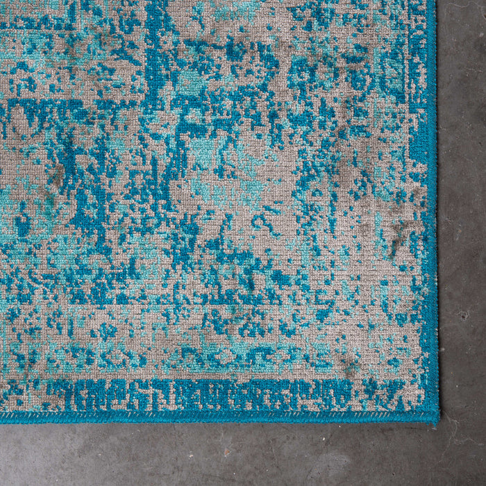 MOOS Dylan Vloerkleed Blauw