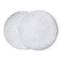 HKliving Gradient Ceramics Bord Ø 22,5 cm - Set van 2