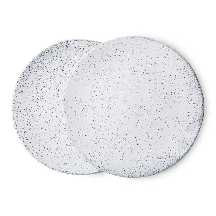 HKliving Gradient Ceramics Bord Ø 22,5 cm - Set van 2