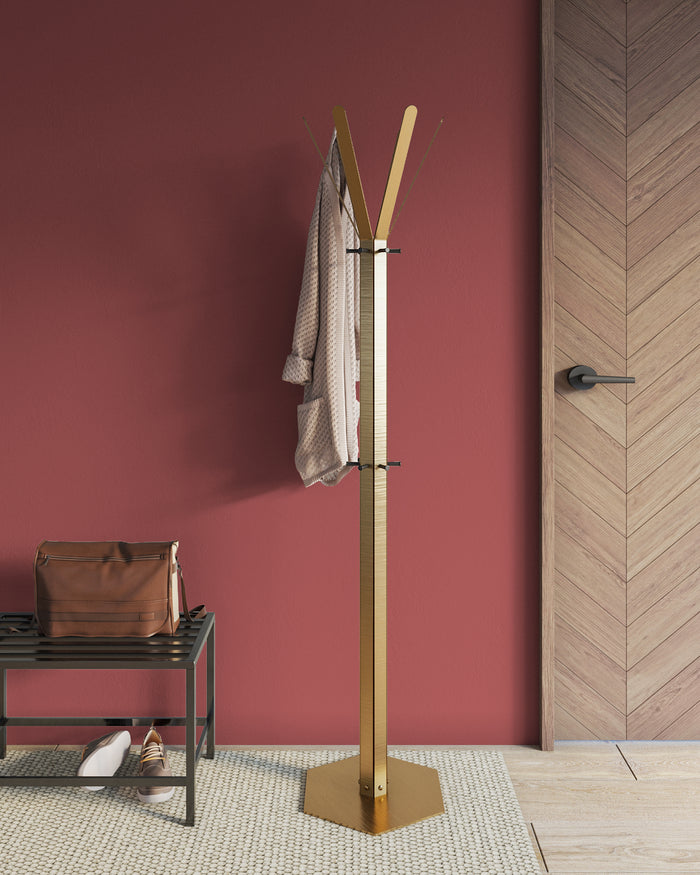 Gorillz Molto Staande Kapstok 18 Kapstok haken - Goud