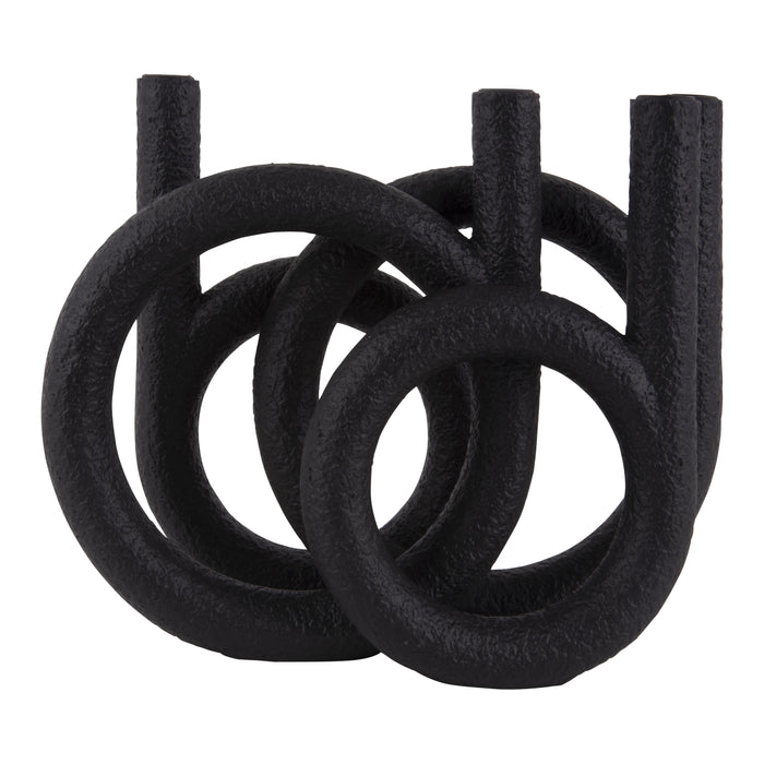 present time Kandelaar Rings - Zwart