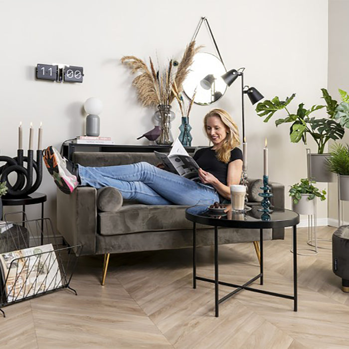 present time Kandelaar Rings - Zwart