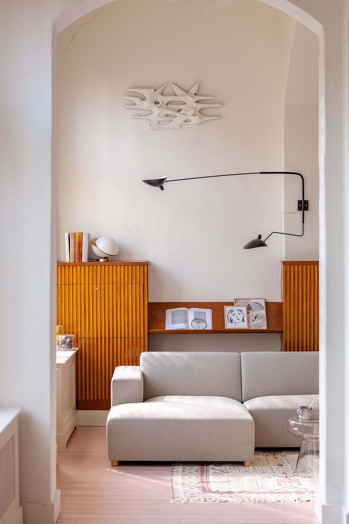 Sissy-Boy Earl velvet 4-zits bank chaise longue rechts otto longue