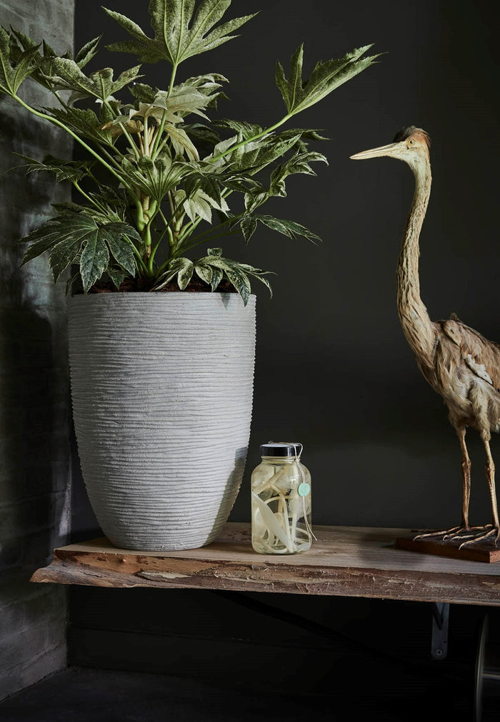 Capi Europe Nature Rib Vaas Elegant Laag 58 cm