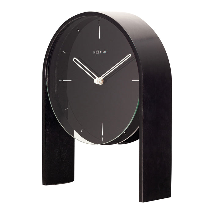 NeXtime Noa Tafelklok - Zwart