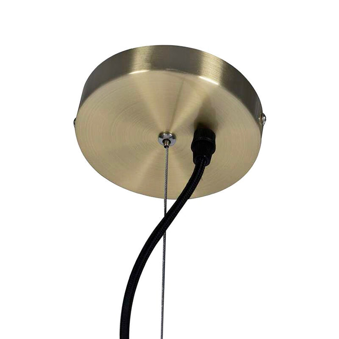 QAZQA Scandinavische hanglamp opaal glas 50 cm - Ball 50